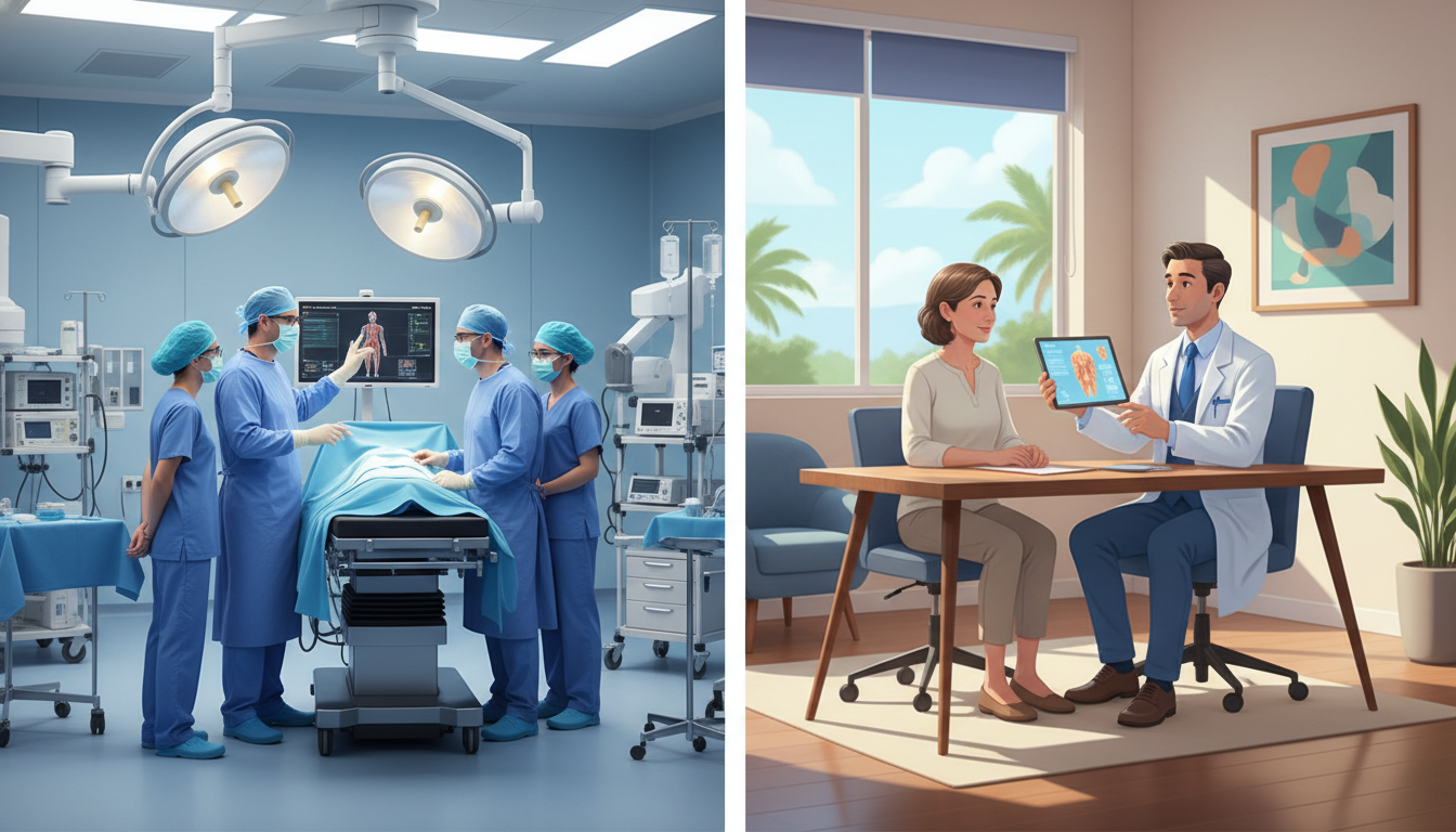 Comparison of academic and private practice environments for general surgeons Comparison of academic and private practice environments for general surgeons - Caribbean medical school residency for Academ