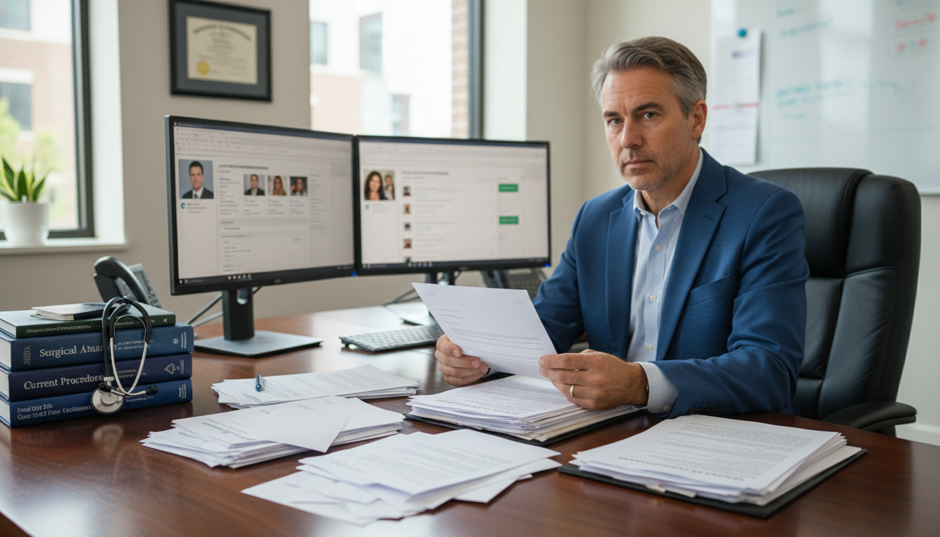 General surgery program director reviewing residency applications and letters General surgery program director reviewing residency applications and letters - Caribbean medical school residency for Letter