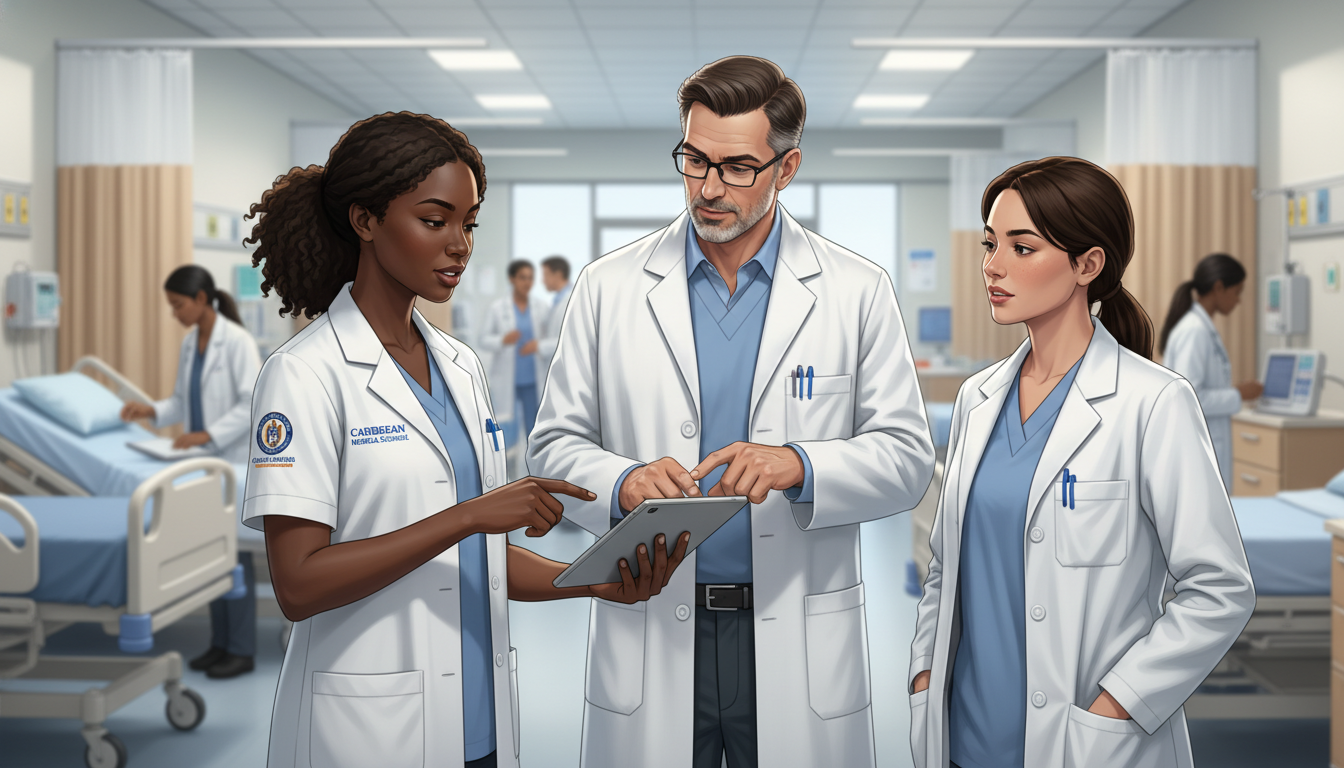 Caribbean IMG in US hospital internal medicine rotation Caribbean IMG in US hospital internal medicine rotation - Caribbean medical school residency for CV Building for Caribbean IM