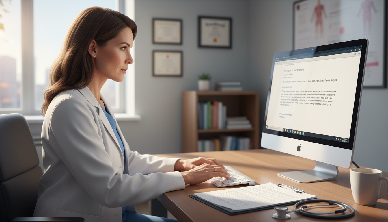 Internal medicine attending writing a detailed letter of recommendation - Caribbean medical school residency for Letters of R