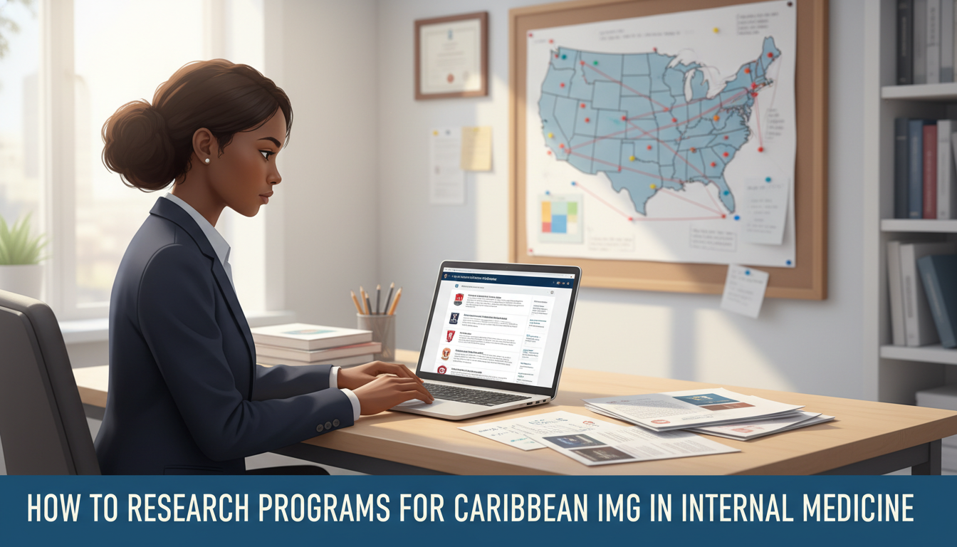 The Ultimate Guide for Caribbean IMGs on Researching Internal Medicine Residency Programs