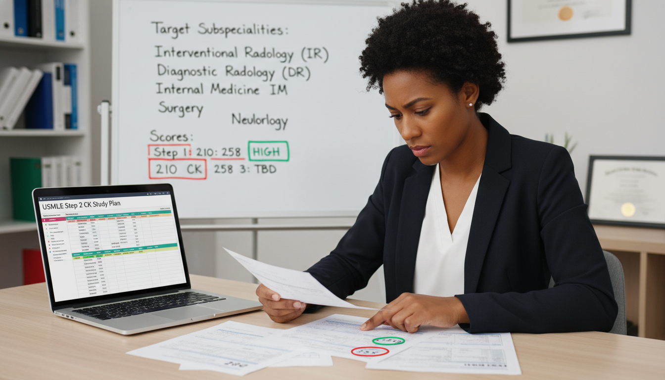 Caribbean IMG reviewing USMLE Step 1 and Step 2 CK scores for residency planning - Caribbean medical school residency for Ste