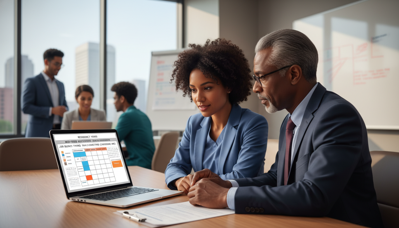 Med-Peds resident meeting with mentor about career planning Med-Peds resident meeting with mentor about career planning - Caribbean medical school residency for Job Search Timing for Ca