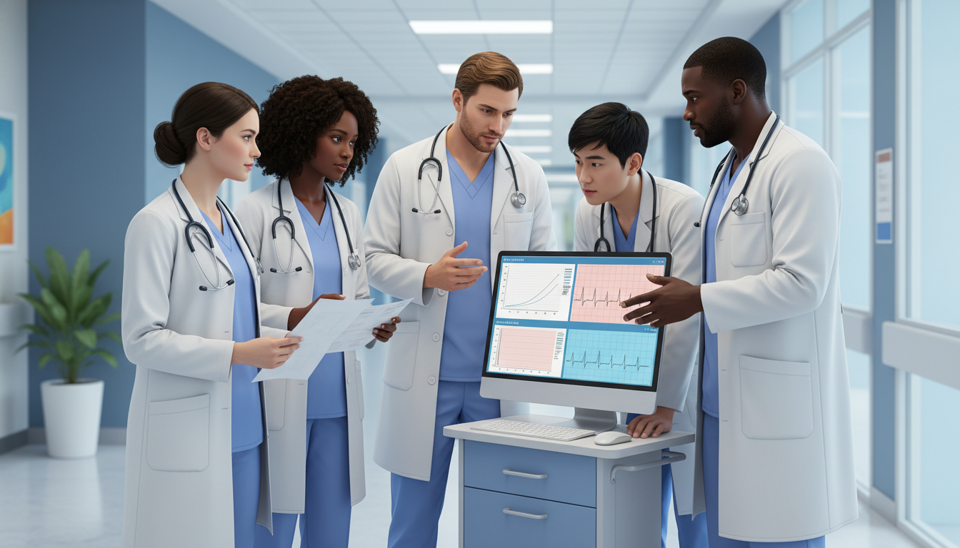 Clinical teamwork in Med-Peds ward Clinical teamwork in Med-Peds ward - Caribbean medical school residency for Addressing Red Flags for Caribbean IMG in Medicin