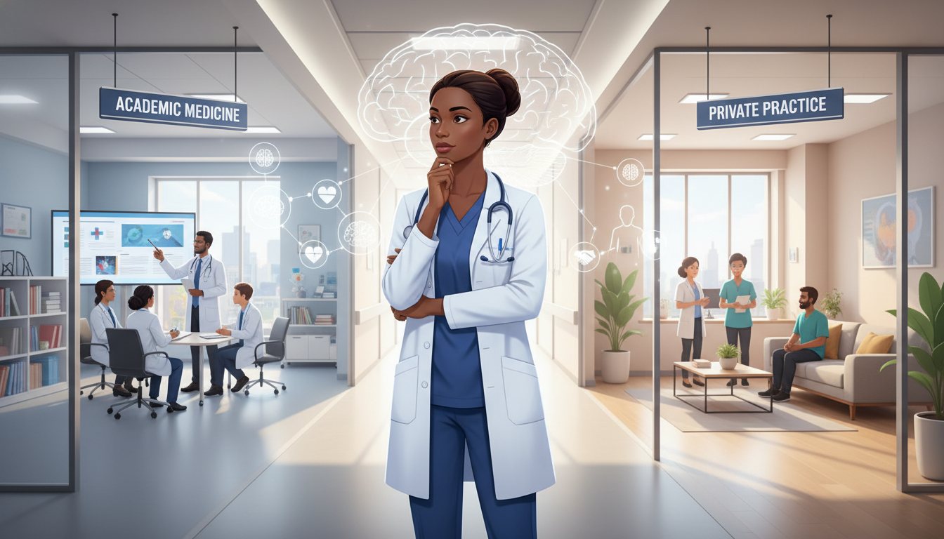 Choosing Between Academic and Private Practice as a Caribbean IMG in Med-Psych