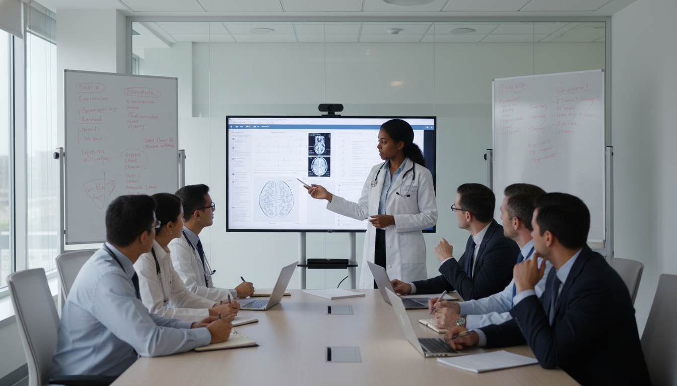 Academic medicine psychiatry combined team in teaching conference Academic medicine psychiatry combined team in teaching conference - Caribbean medical school residency for Academic vs Privat