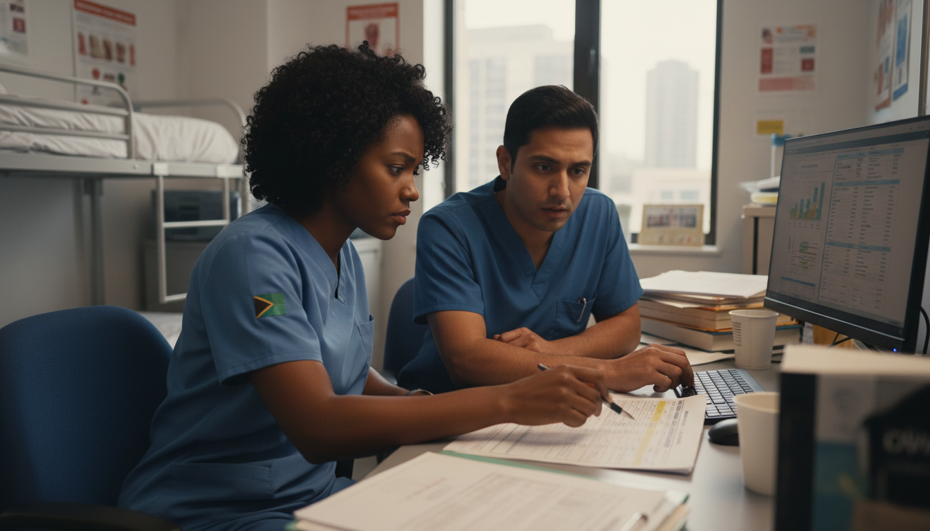 Medicine-Psychiatry residents reviewing duty hours and schedules Medicine-Psychiatry residents reviewing duty hours and schedules - Caribbean medical school residency for Resident Turnover W