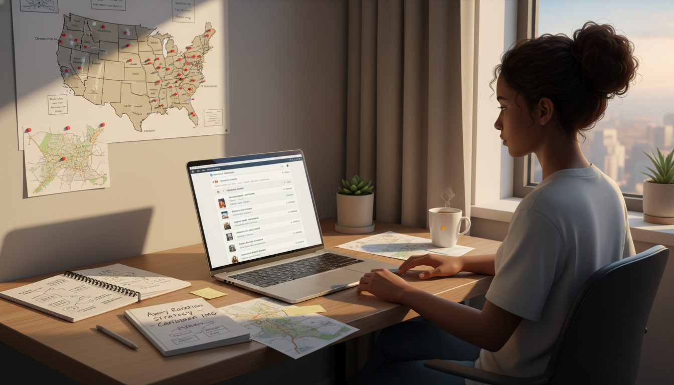 Medical student researching medical genetics away rotations - Caribbean medical school residency for Away Rotation Strategy f