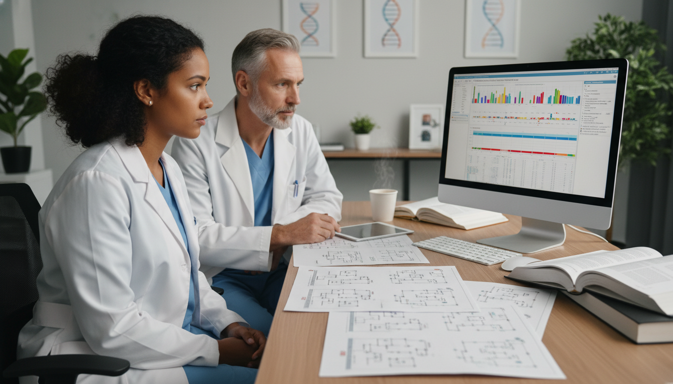 Caribbean IMG resident rotating in a medical genetics clinic Caribbean IMG resident rotating in a medical genetics clinic - Caribbean medical school residency for H-1B Sponsorship Progra
