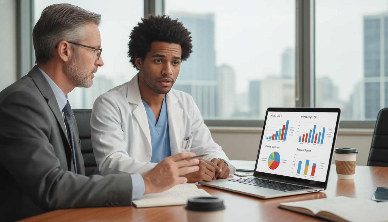 Caribbean IMG meeting with mentor to review academic red flags Caribbean IMG meeting with mentor to review academic red flags - Caribbean medical school residency for Addressing Red Flags