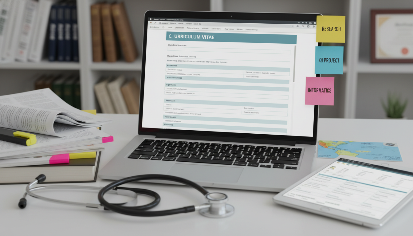 Organizing a medical student CV for clinical informatics Organizing a medical student CV for clinical informatics - Caribbean medical school residency for CV Building for Caribbean I