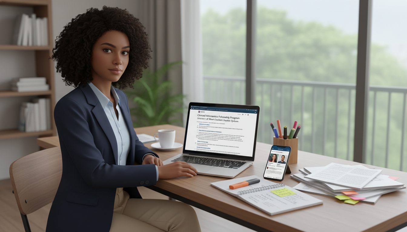 Residency applicant researching clinical informatics programs - Caribbean medical school residency for Pre-Interview Preparat