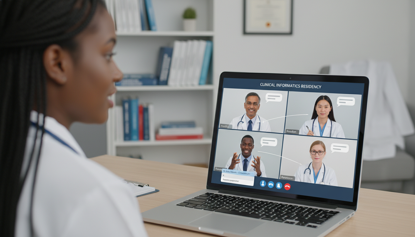 Caribbean IMG speaking with residents during residency open house Caribbean IMG speaking with residents during residency open house - Caribbean medical school residency for How to Research Pr