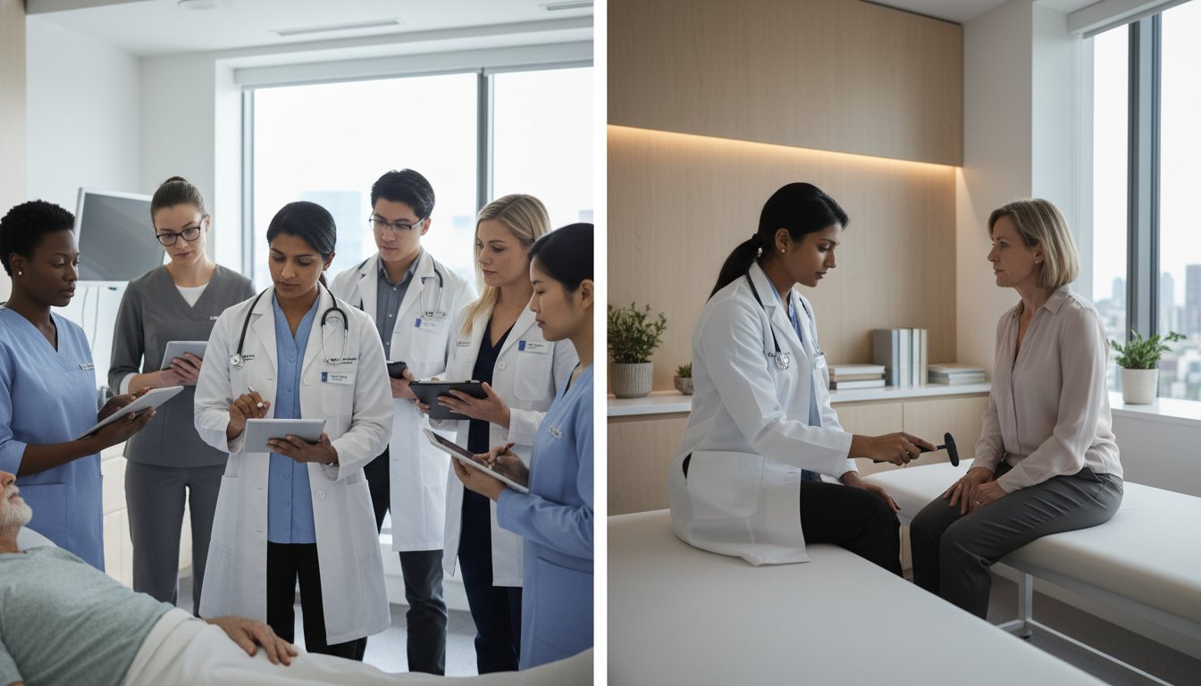 Neurologist Teaching Residents Versus Seeing Patients in a Private Clinic Neurologist Teaching Residents Versus Seeing Patients in a Private Clinic - Caribbean medical school residency for Academic v