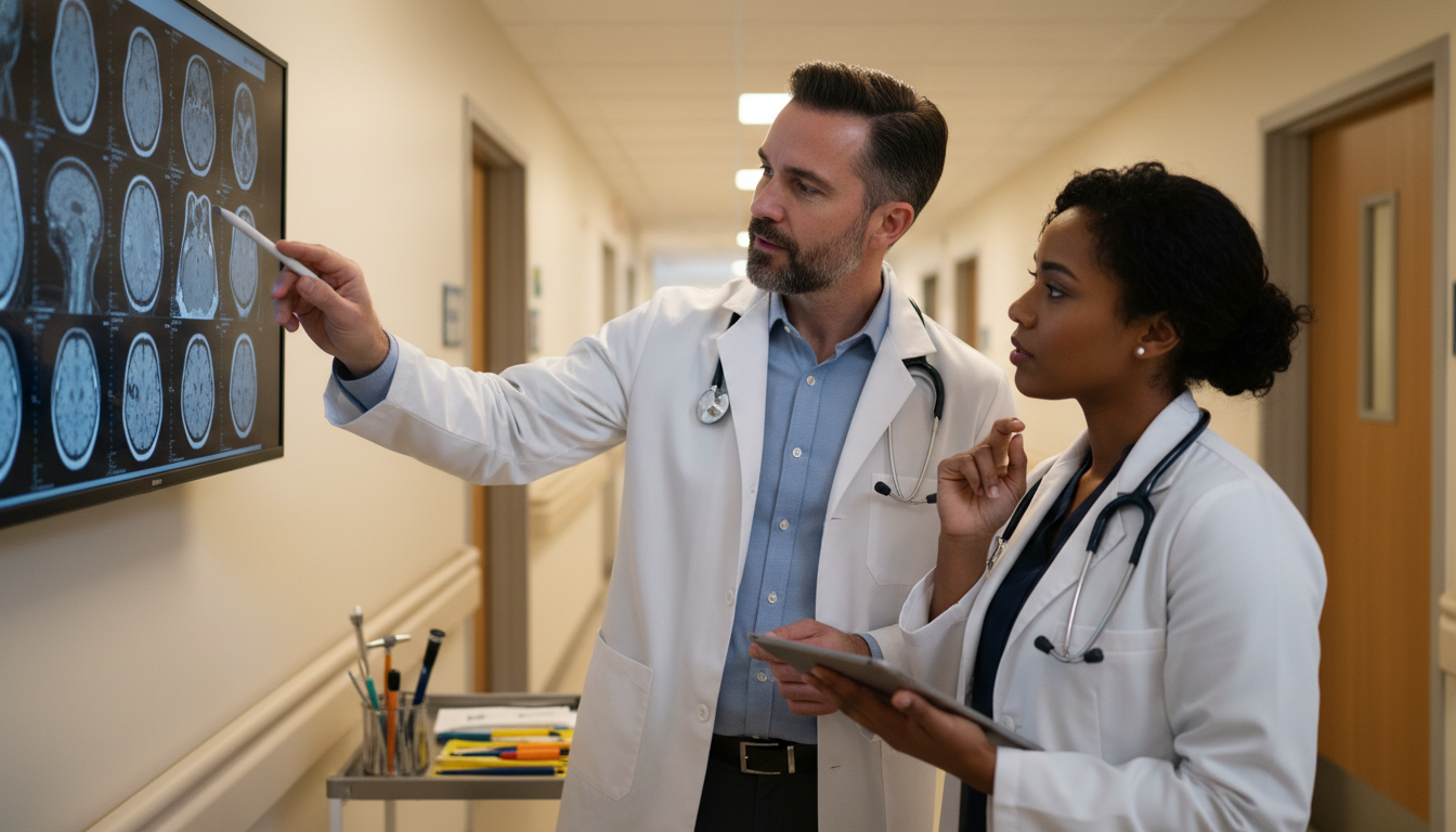 Neurology attending mentoring Caribbean IMG student on the inpatient service Neurology attending mentoring Caribbean IMG student on the inpatient service - Caribbean medical school residency for Letters