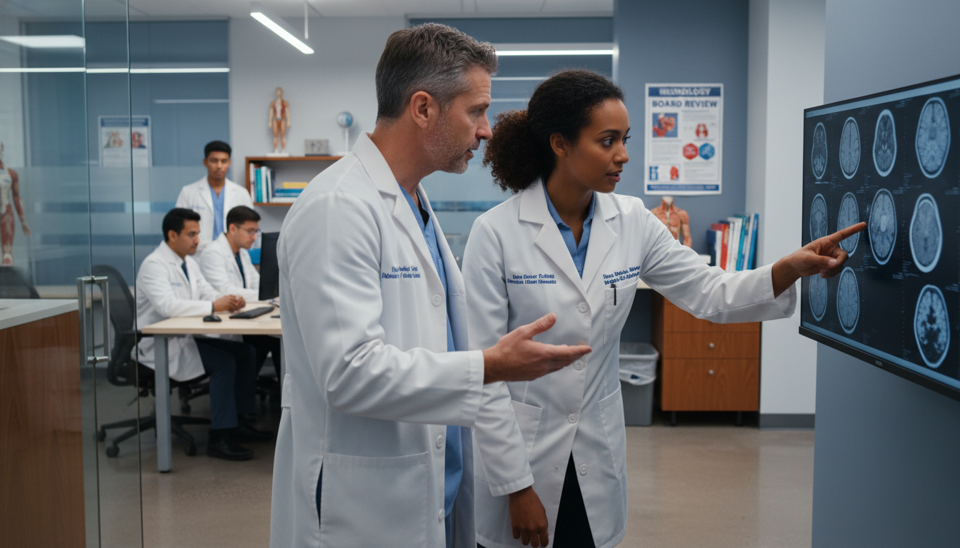 Caribbean IMG working with neurology attending on the wards - Caribbean medical school residency for Low Step Score Strategie