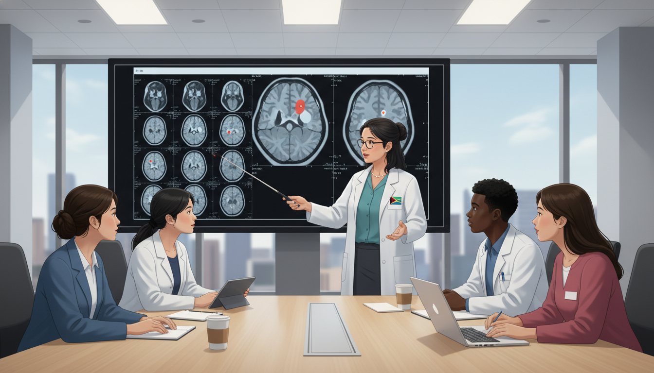 Neurology Residents During Teaching Conference Neurology Residents During Teaching Conference - Caribbean medical school residency for Questions to Ask Programs for Caribbe