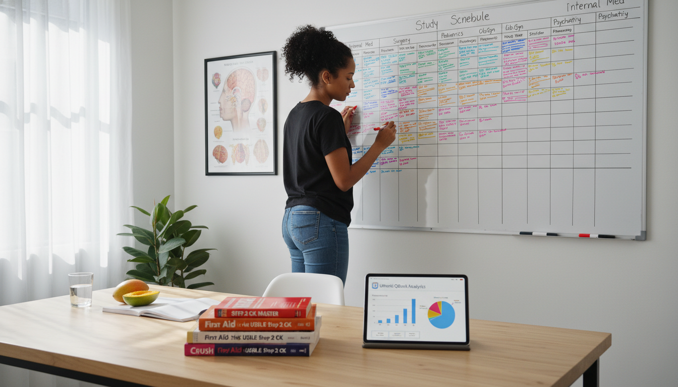 Study schedule planning for Step 2 CK Study schedule planning for Step 2 CK - Caribbean medical school residency for USMLE Step 2 CK Preparation for Caribbean IMG