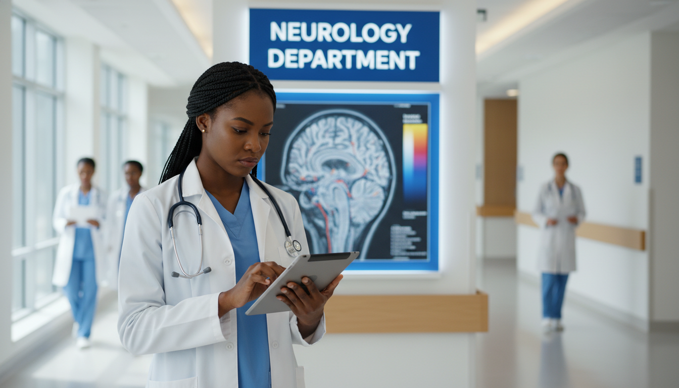 Caribbean IMG on neurology rotation in hospital Caribbean IMG on neurology rotation in hospital - Caribbean medical school residency for USMLE Step 2 CK Preparation for Cari