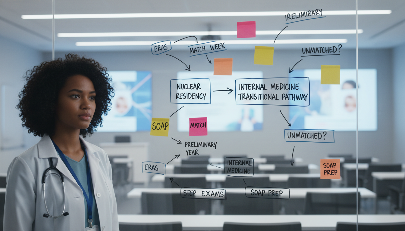 Charting nuclear medicine match options during SOAP - Caribbean medical school residency for SOAP Preparation for Caribbean I