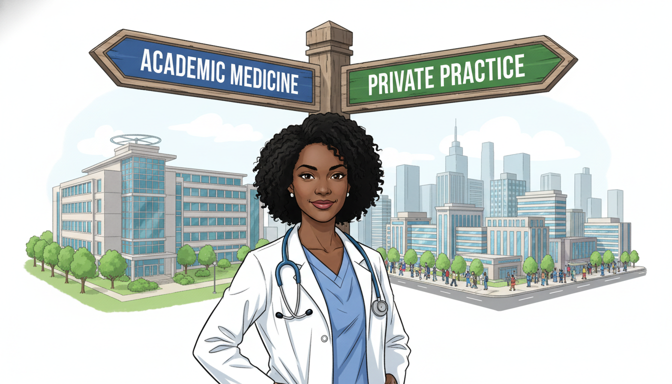 Choosing Career Paths: Academic vs Private Practice for Caribbean IMGs in OB/GYN