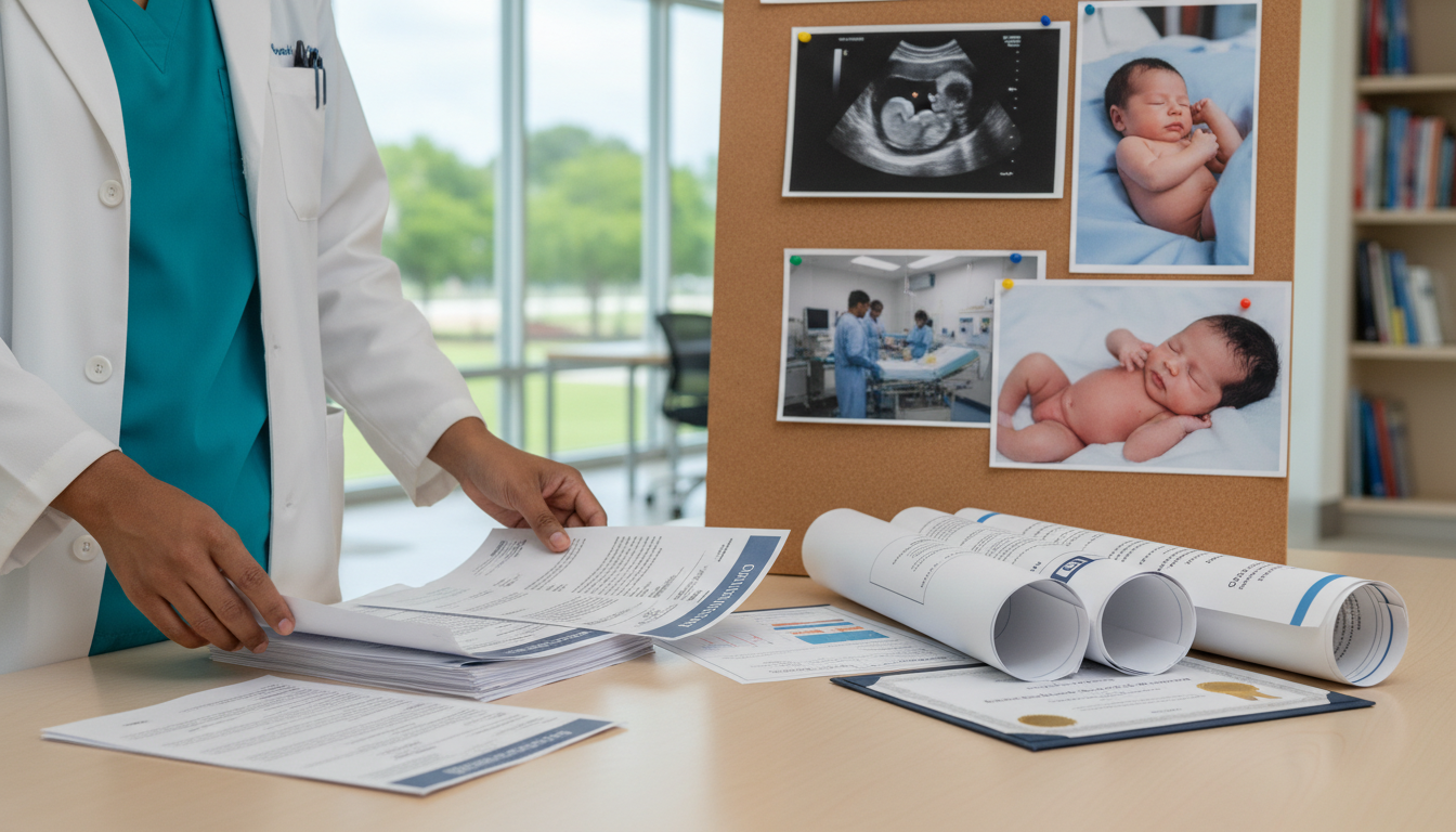 Medical student organizing documents for an OB GYN residency CV Medical student organizing documents for an OB GYN residency CV - Caribbean medical school residency for CV Building for Cari