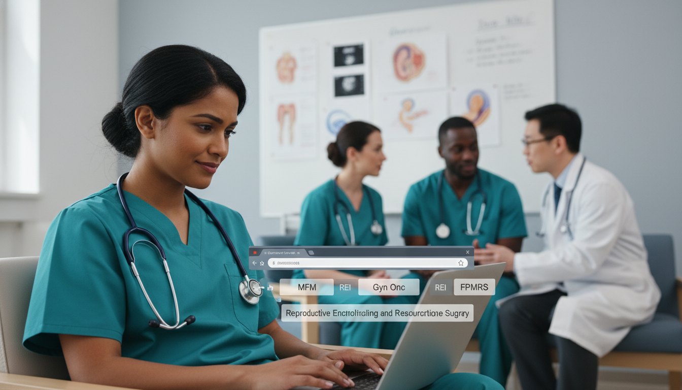 OB GYN resident exploring different fellowship subspecialties OB GYN resident exploring different fellowship subspecialties - Caribbean medical school residency for Fellowship Preparation