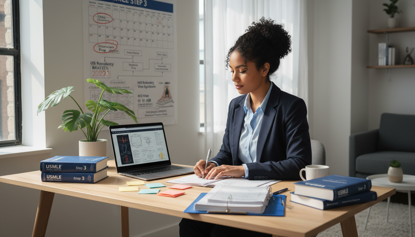 Caribbean IMG Studying for USMLE Step 3 in Preparation for H-1B Sponsorship Caribbean IMG Studying for USMLE Step 3 in Preparation for H-1B Sponsorship - Caribbean medical school residency for H-1B Spo