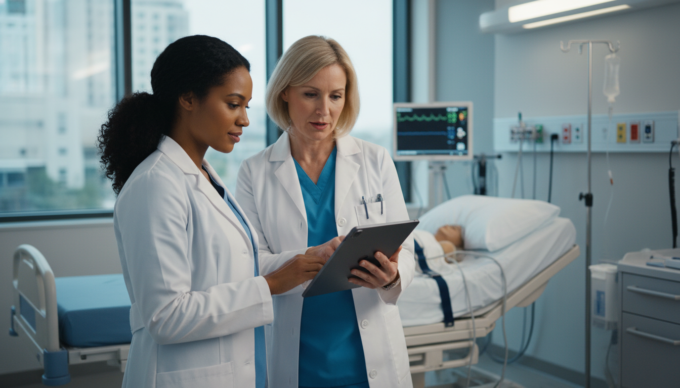 Medical student on OB GYN clinical rotation with attending - Caribbean medical school residency for Low Step Score Strategies