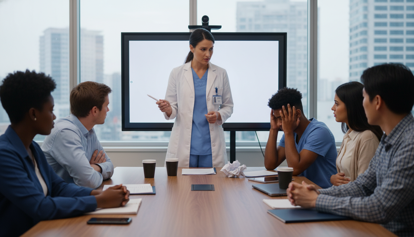 Residency program director meeting with distressed residents Residency program director meeting with distressed residents - Caribbean medical school residency for Identifying Malignant P