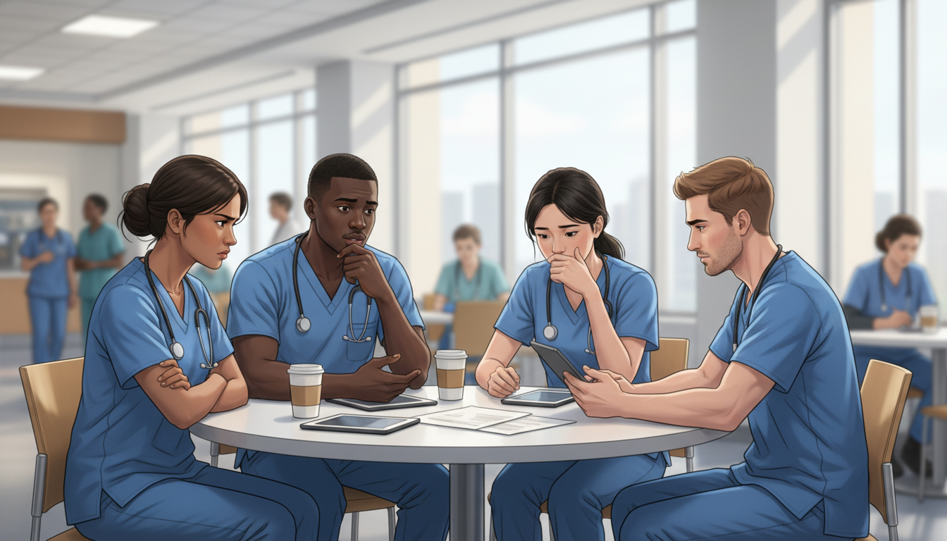 Obstetrics and gynecology residents discussing program culture Obstetrics and gynecology residents discussing program culture - Caribbean medical school residency for Identifying Malignant