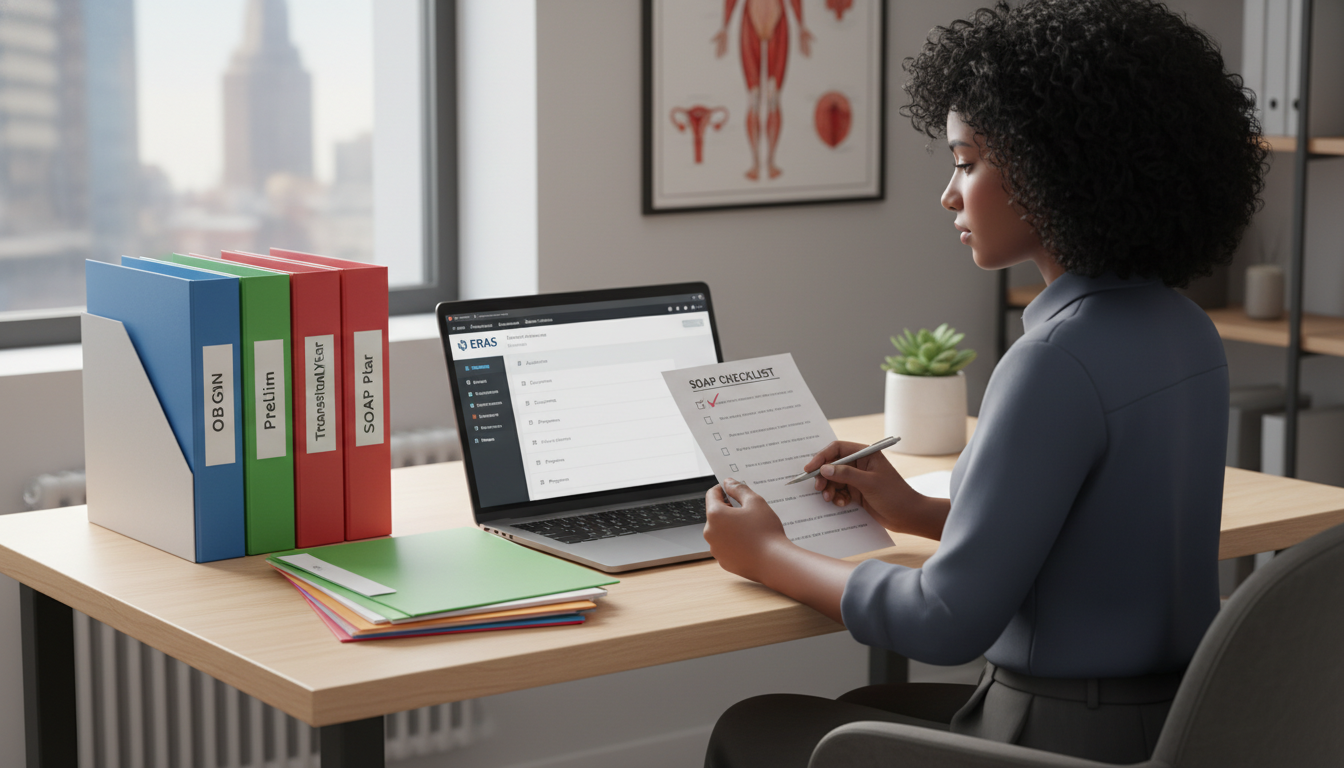 Caribbean IMG organizing SOAP preparation materials - Caribbean medical school residency for SOAP Preparation for Caribbean I