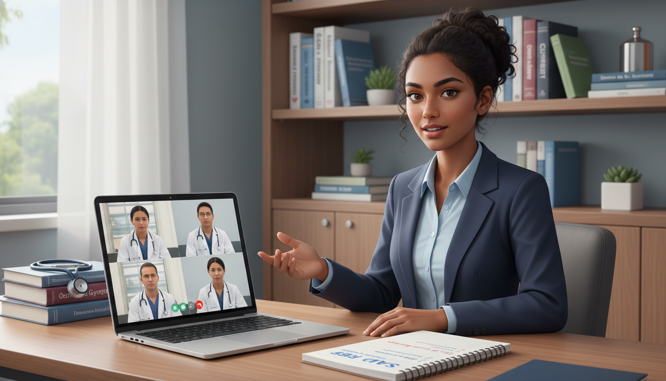 Caribbean IMG in virtual SOAP interview for OB GYN-related positions - Caribbean medical school residency for SOAP Preparatio