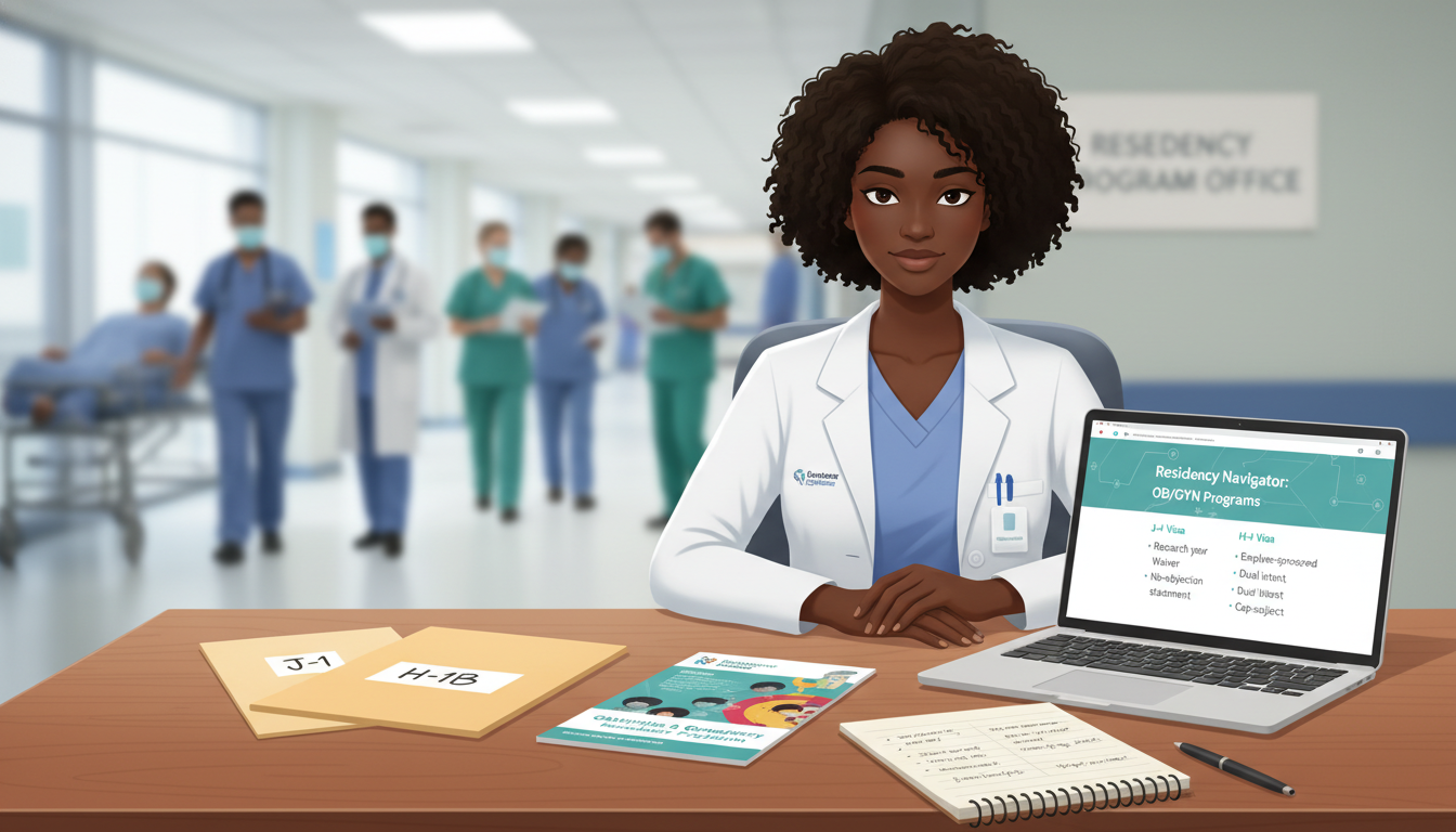 J-1 vs H-1B decision-making for Caribbean OB-GYN applicant J-1 vs H-1B decision-making for Caribbean OB-GYN applicant - Caribbean medical school residency for Visa Navigation for Resid