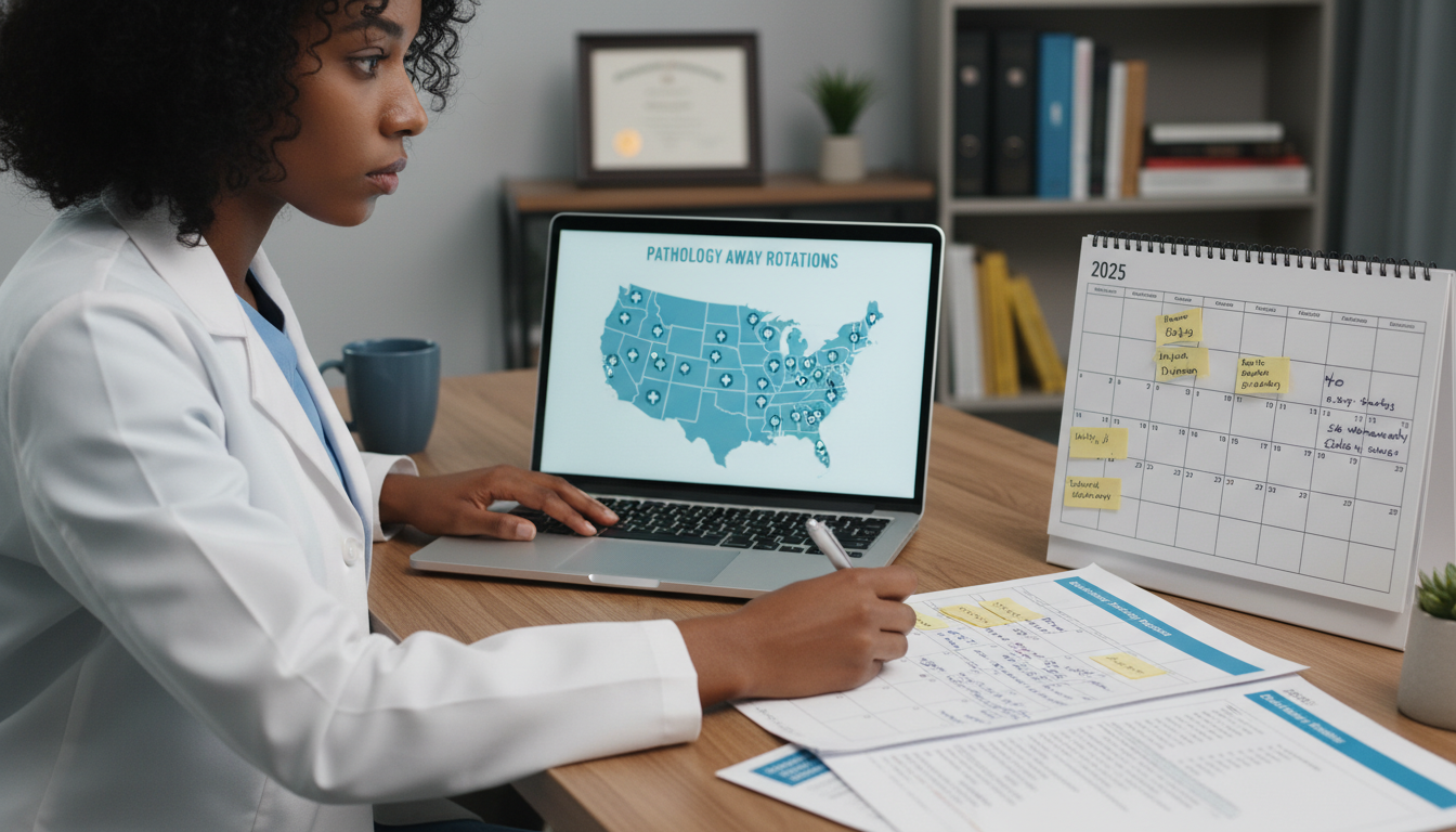 Caribbean IMG planning pathology away rotations on laptop Caribbean IMG planning pathology away rotations on laptop - Caribbean medical school residency for Away Rotation Strategy for