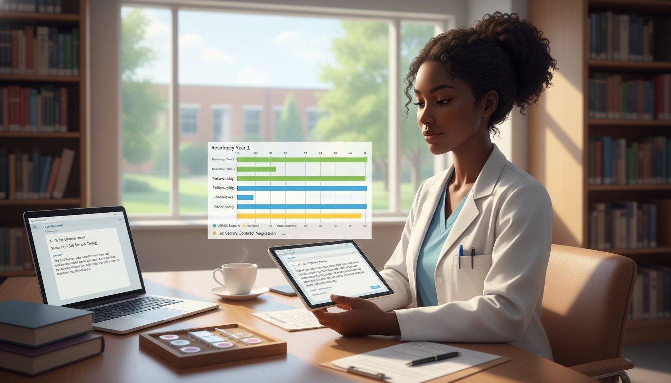 Pathology resident planning fellowship and job search timeline - Caribbean medical school residency for Job Search Timing for