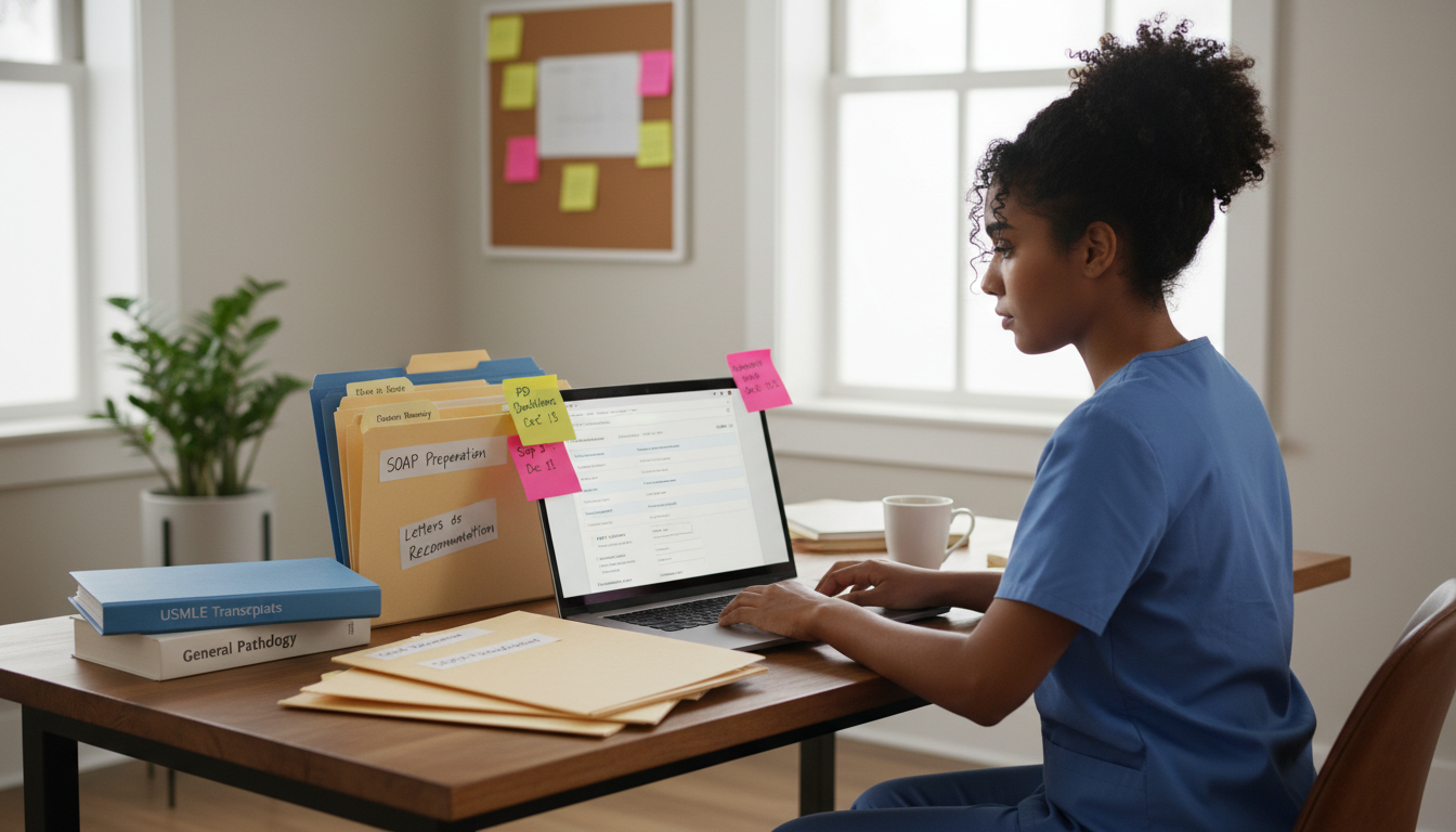 Caribbean IMG organizing SOAP preparation documents - Caribbean medical school residency for SOAP Preparation for Caribbean I