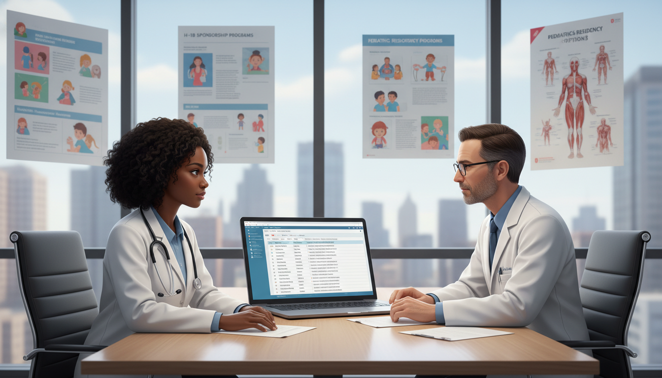 Ultimate Guide to H-1B Sponsorship for Caribbean IMGs in Pediatrics