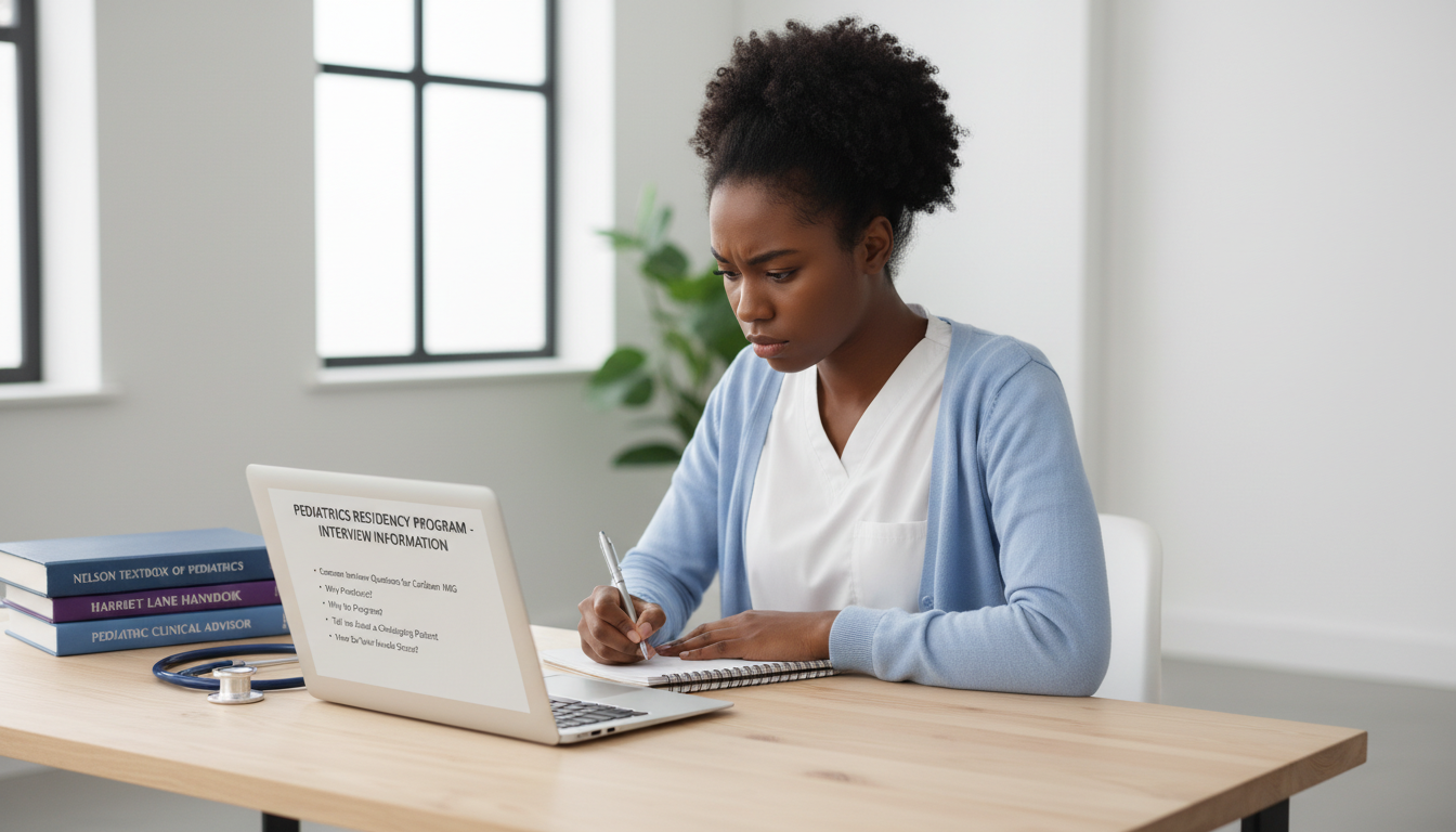 Caribbean IMG preparing for pediatrics residency interview - Caribbean medical school residency for Common Interview Question