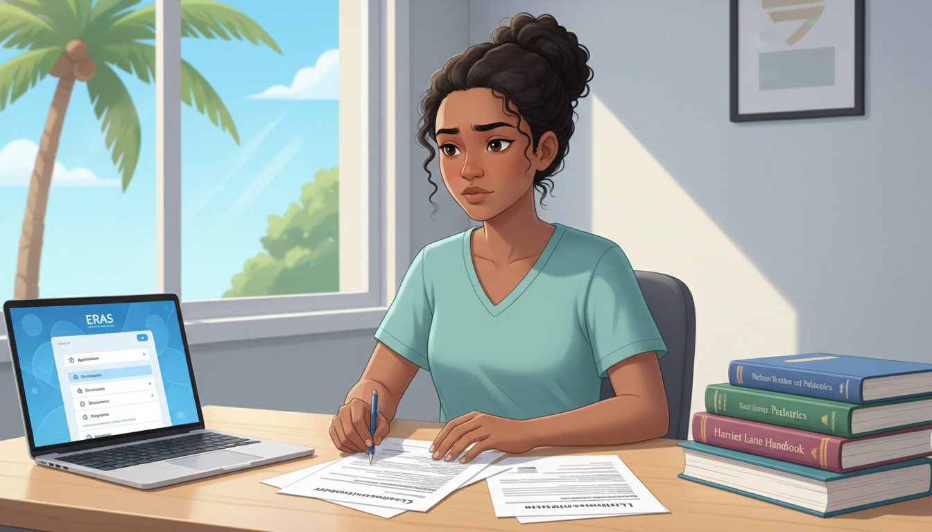 Medical student preparing residency letter of recommendation materials Medical student preparing residency letter of recommendation materials - Caribbean medical school residency for Letters of Re