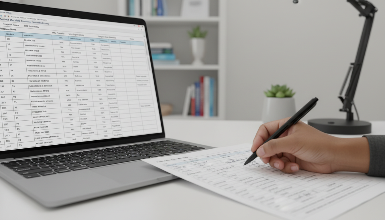 Residency program research spreadsheet for Caribbean IMG Residency program research spreadsheet for Caribbean IMG - Caribbean medical school residency for How to Research Programs fo