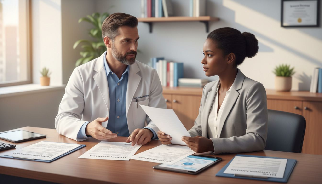 Residency program director meeting with international medical graduate Residency program director meeting with international medical graduate - Caribbean medical school residency for H-1B Sponsors