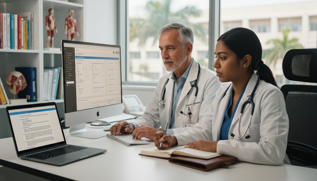 Attending physician mentoring Caribbean IMG about letters of recommendation - Caribbean medical school residency for Letters