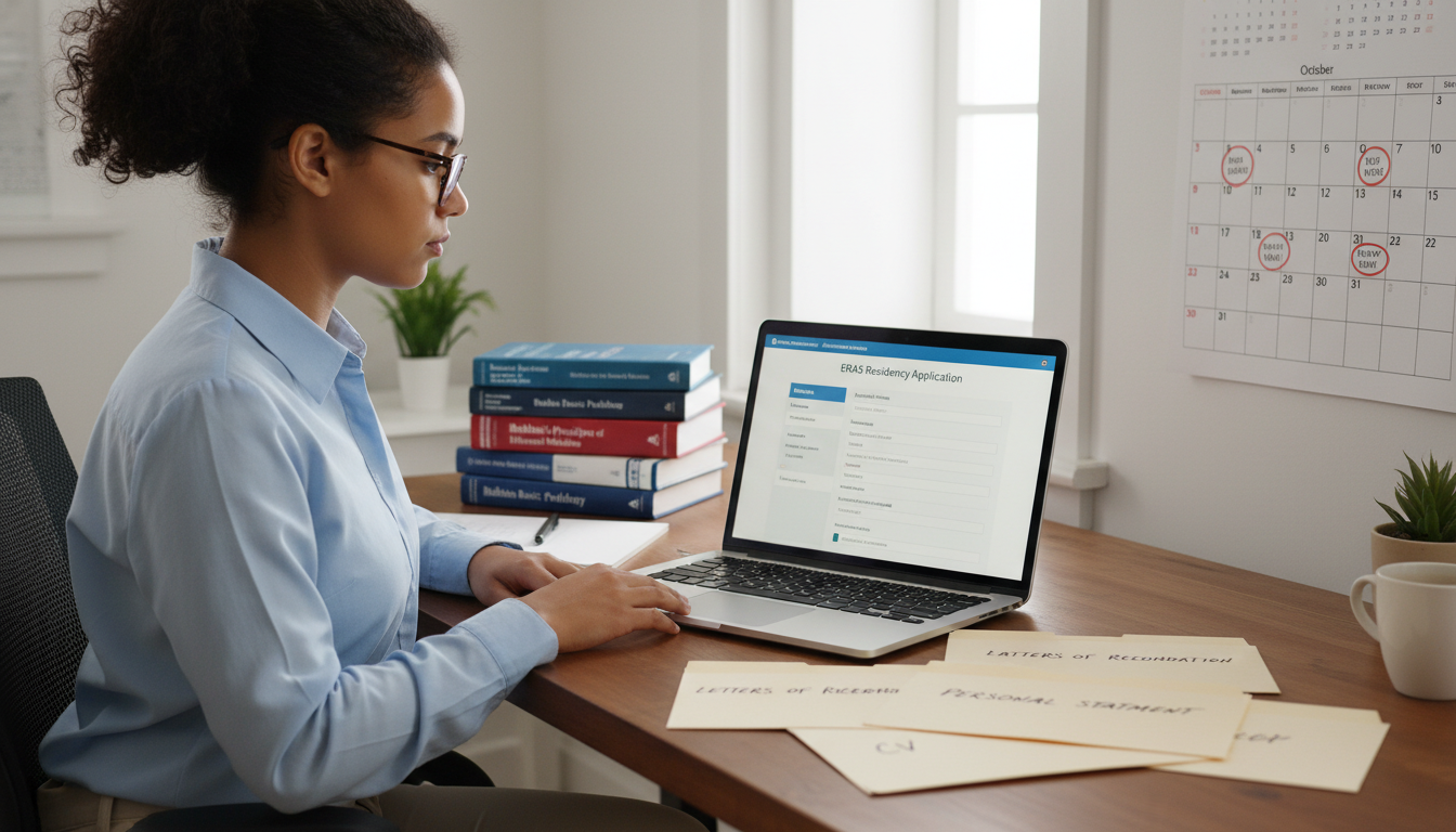 Caribbean IMG preparing ERAS application and tracking letters of recommendation - Caribbean medical school residency for Lett