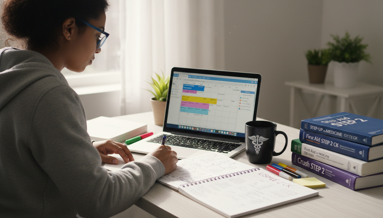 Study schedule planning for USMLE Step 2 CK Study schedule planning for USMLE Step 2 CK - Caribbean medical school residency for USMLE Step 2 CK Preparation for Caribbea