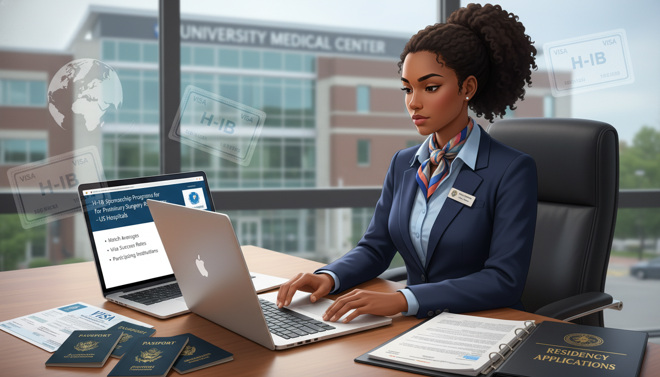 H-1B Sponsorship Guide for Caribbean IMGs in Preliminary Surgery Residency