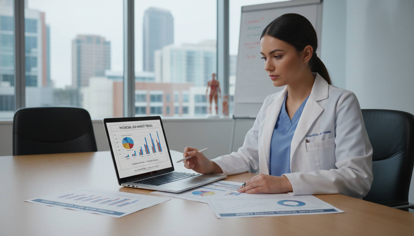 Surgical resident analyzing physician job market data Surgical resident analyzing physician job market data - Caribbean medical school residency for Job Search Timing for Caribbea