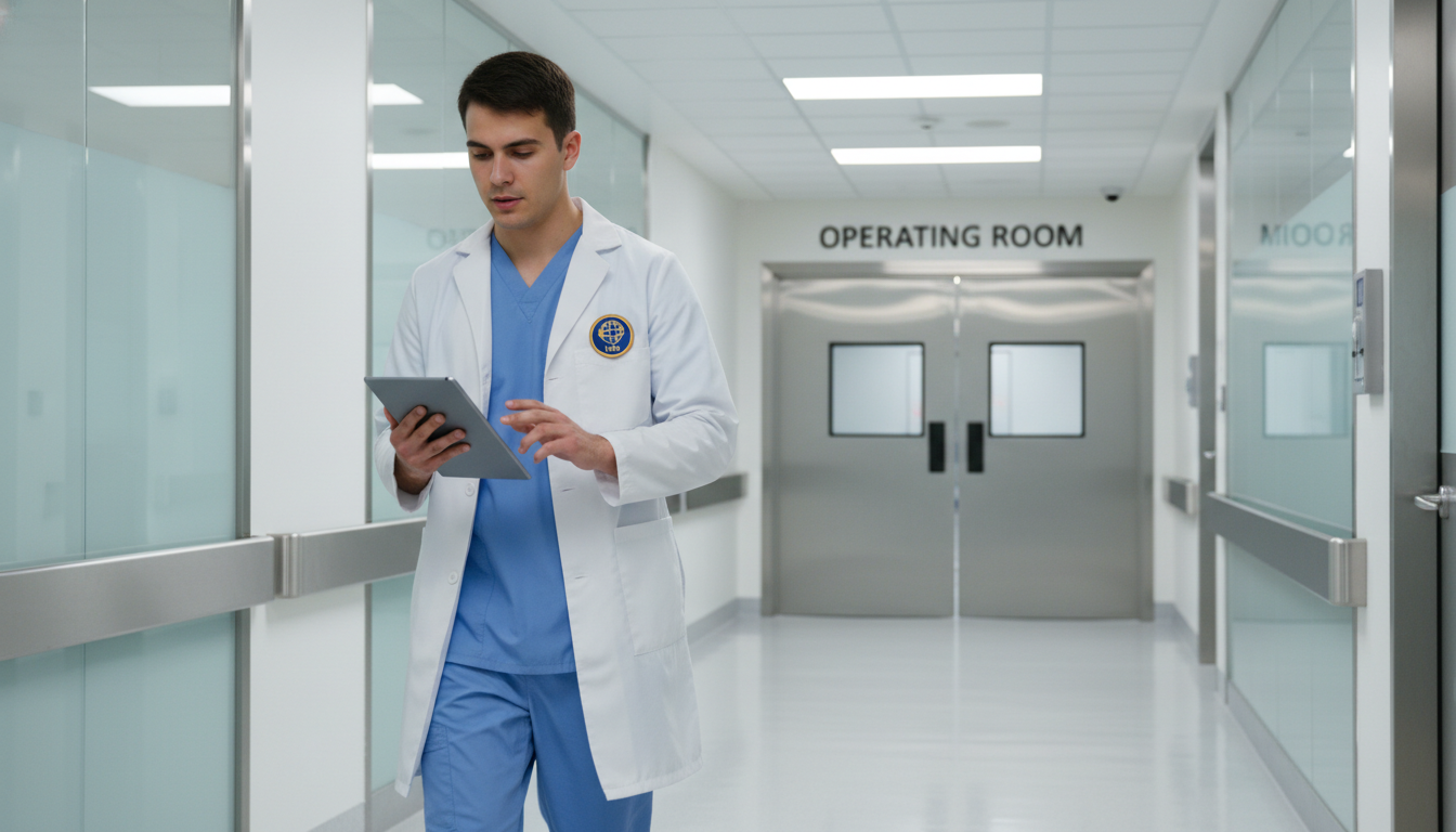 Caribbean IMG resident working in surgical ward during preliminary year - Caribbean medical school residency for Program Sele
