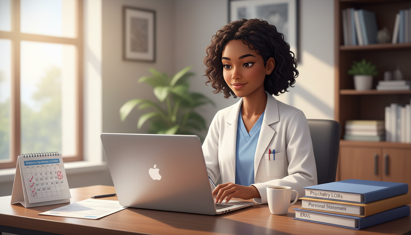 Caribbean IMG organizing psychiatry residency LORs and application timeline - Caribbean medical school residency for Letters