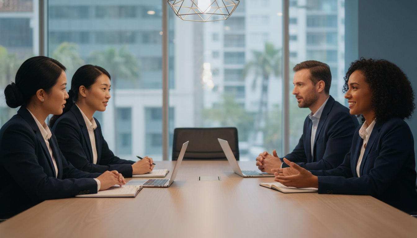 Psychiatry interview panel meeting Caribbean IMG Psychiatry interview panel meeting Caribbean IMG - Caribbean medical school residency for Pre-Match Communication for Caribbe